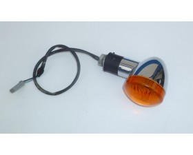 BLINKR ZADNÍ PRAVÝ CHROM - JAWA 300CL, PÉRÁK + MODEL 42 - (ZÁNOVNÍ DÍL)